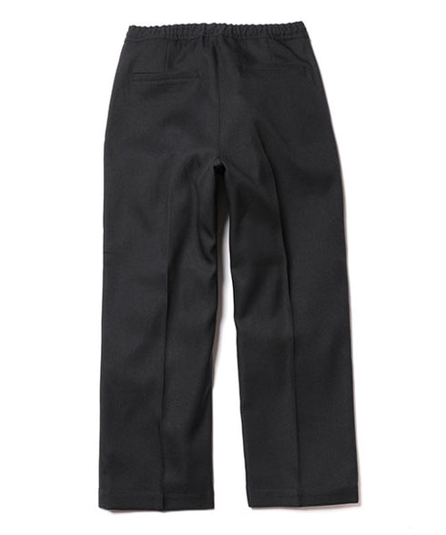 MR.OLIVE/RETRO POLYESTER TWILL / EASY TWO PLEATS STA-PREST WIDE PANTS ミスターオリーブ/レトロポリエステルツイル/イージースタプレストワイドパンツ